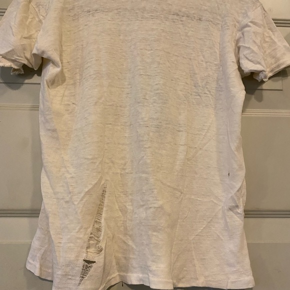 RARE Vintage Jethro Tull 70’s Paper Thin White Band Tee - Picture 5 of 6